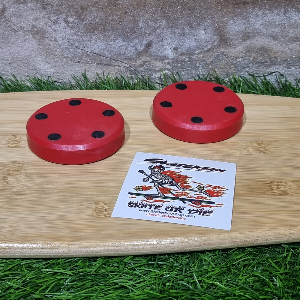 [0101] หินเบรก กลางฝ่ามือ ถูพื้นแล้วมีประกายไฟ สำหรับติด ถุงมือเบรก สไลด์ เลี้ยว สเก็ตบอร์ด Down Hill