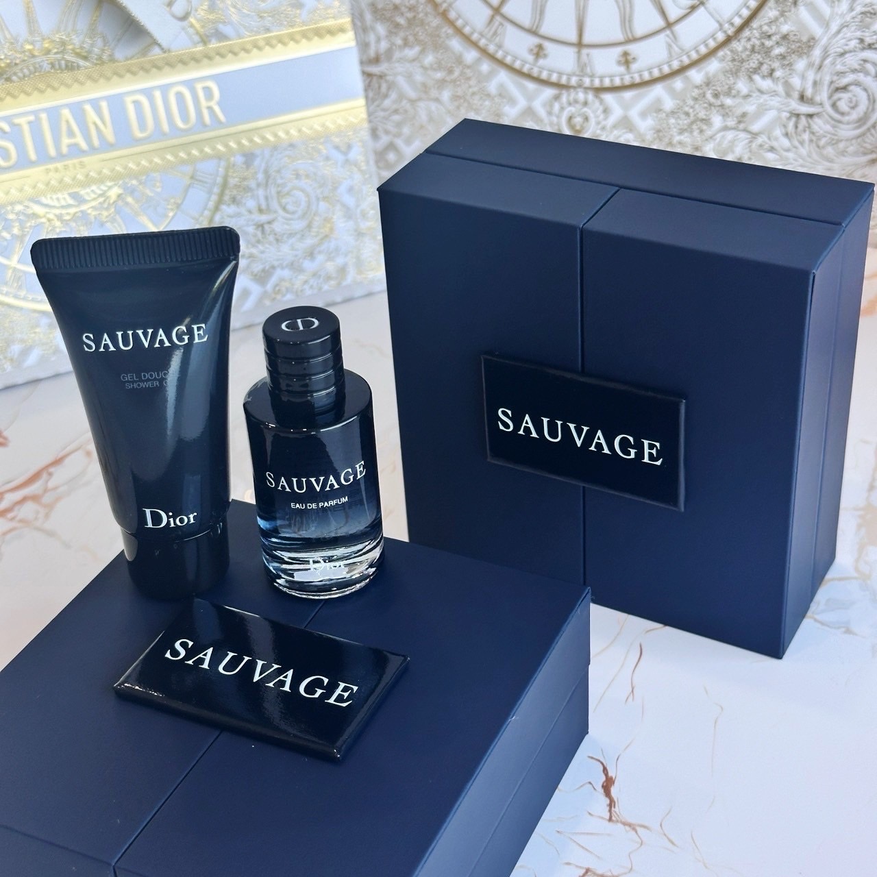 เซ็ทน้ำหอมจิ๋ว Dior Sauvage EDP Mini Gift Set New Packaging 2025 🔥