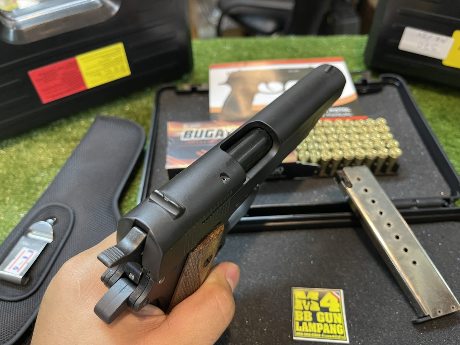 AKSA COLT 1911 ลาย Series 80 สีดำ