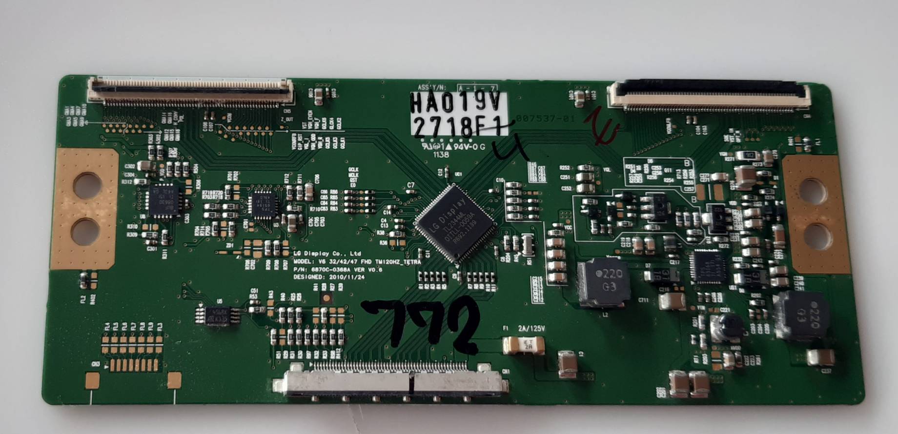 อันที่ 772 LG 42LV3730 ทีคอน 6870C-0368A ดีเทสแล้ว