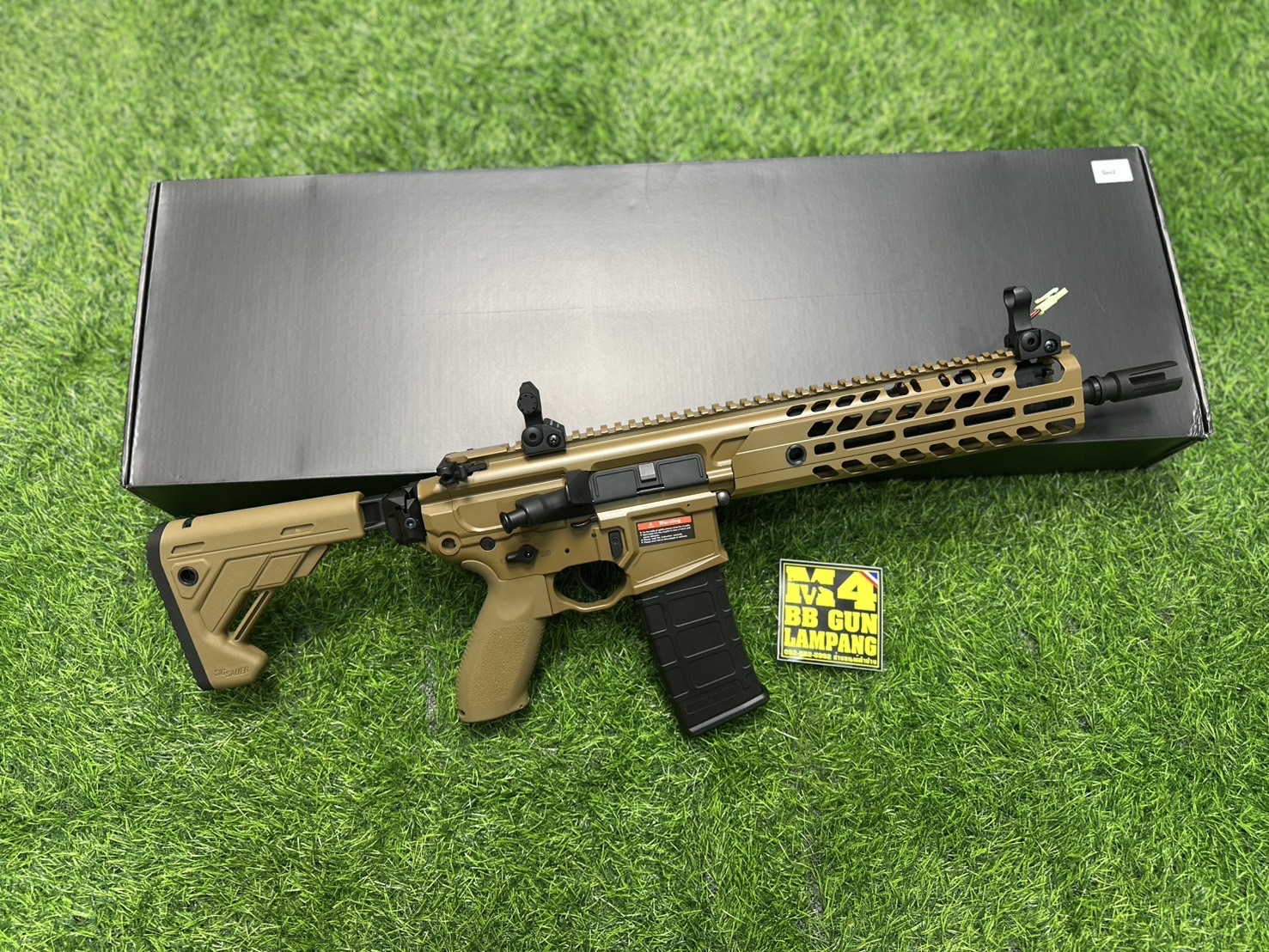 E&C SIG MCX Virtus SBR 9.5" AEG (FDE)