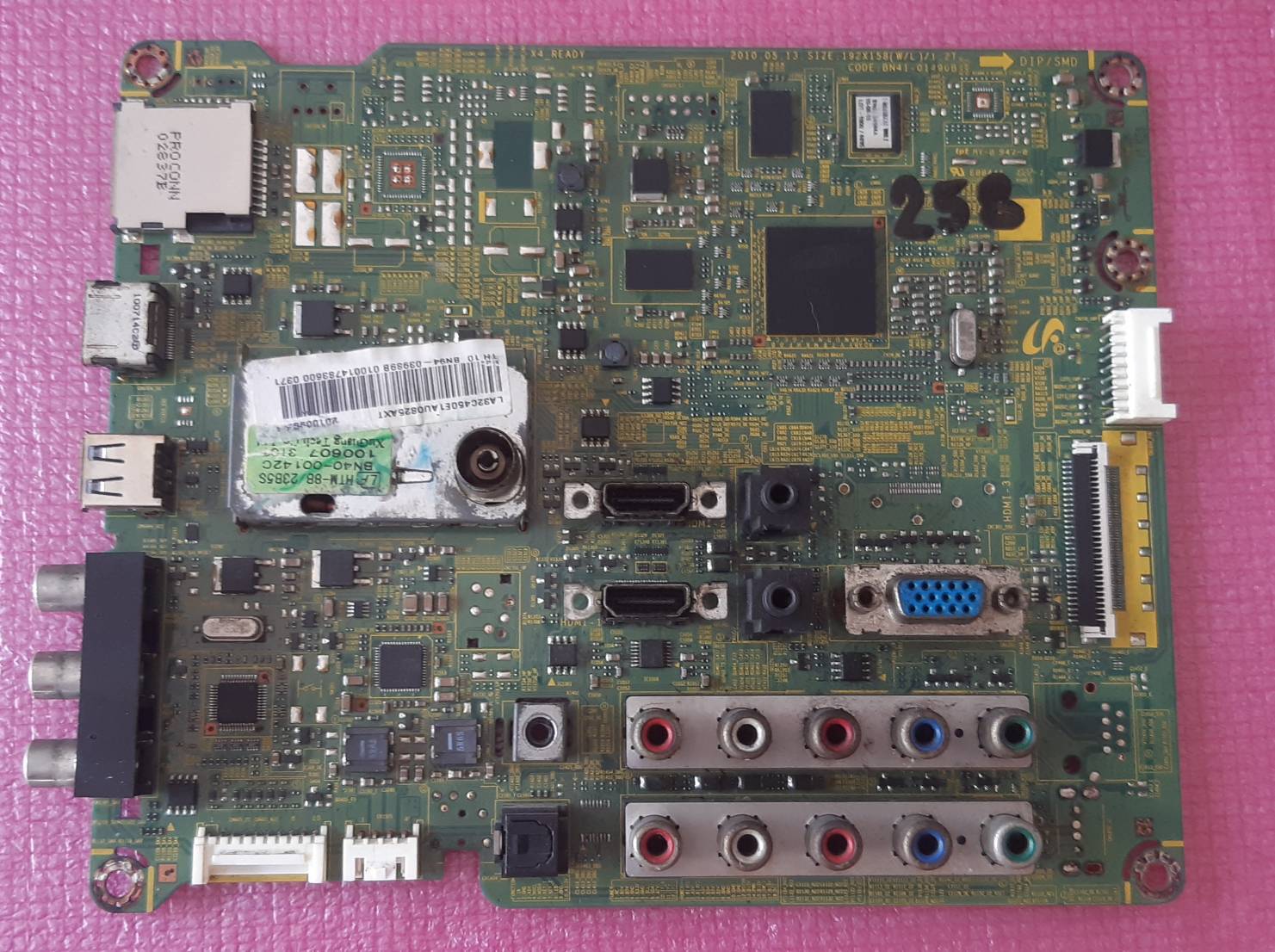 อันที่ 258 Samsung LA32C450E1 ซีสเตร็ม BN41-01490B 30PIN ดีเทสแล้ว