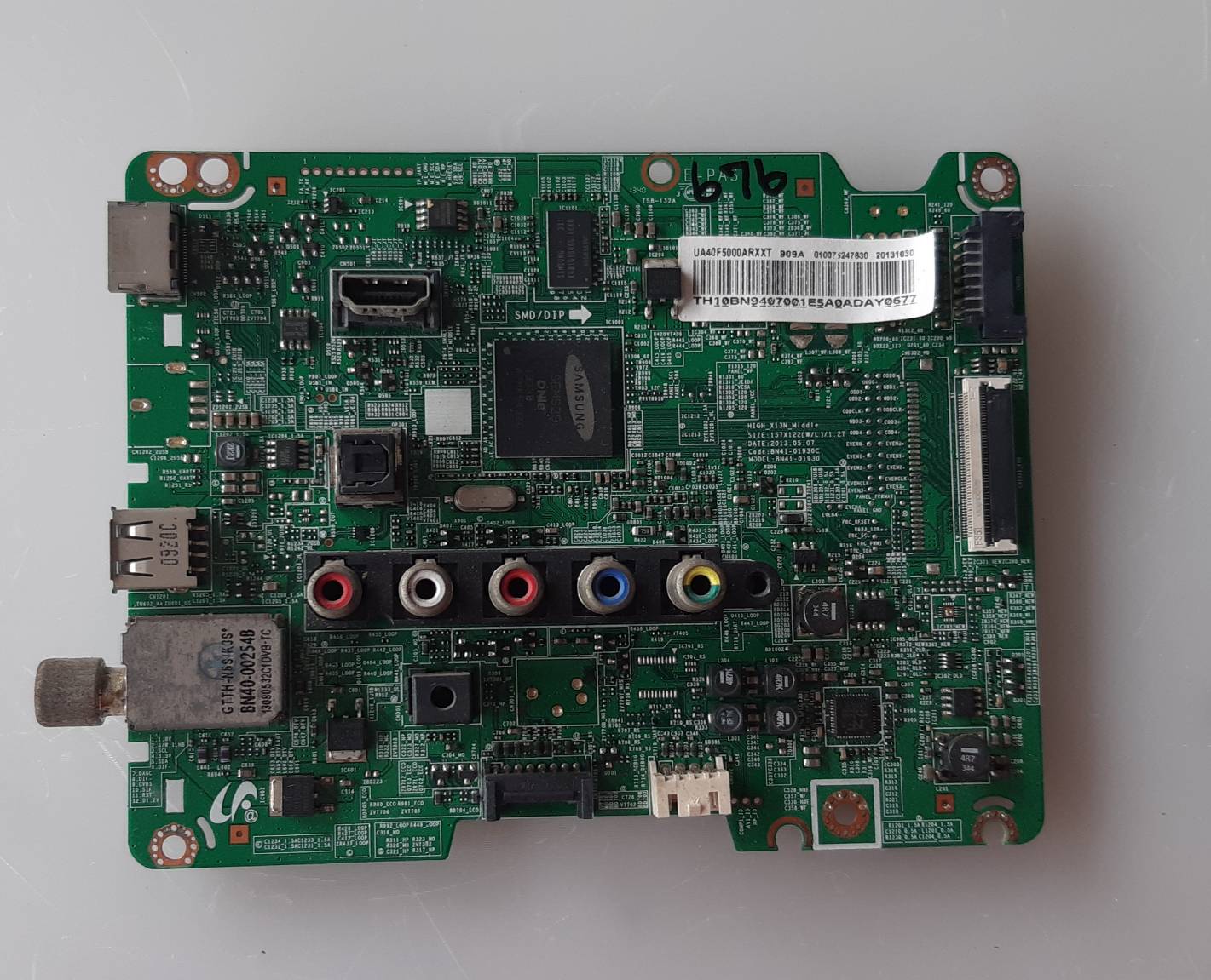 อันที่ 676 Samsung UA40F5000AR ซีสเตร็ม BN41-01930 ดีเทสแล้ว