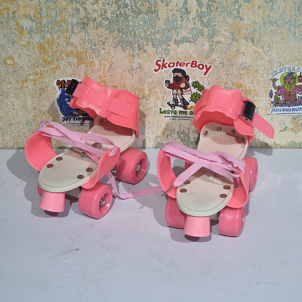 [0231] รองเท้า Roller skate ปรับขนาดได้ เด็กเล็ก 18-23cm เบอร์22-36 เด็กโต20-25cm เบอร์38-41