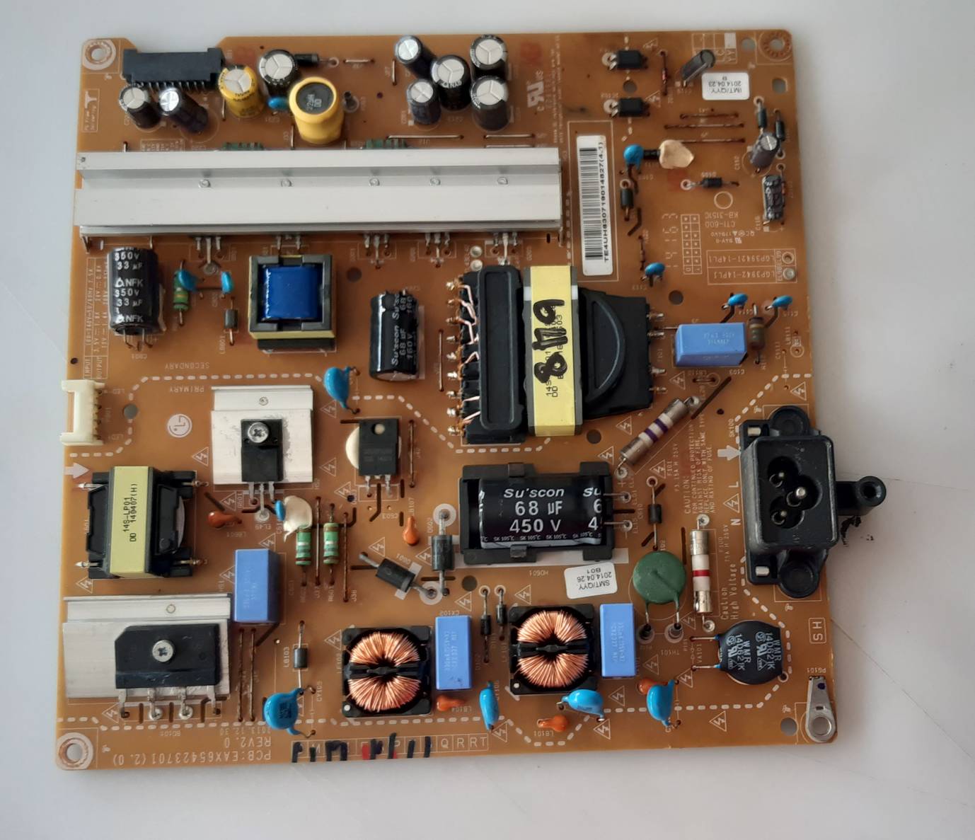 อันที่ 648 LG 42LB650T ซัฟฟลาย EAX65423701 3PCR00439C ดีเทสแล้ว