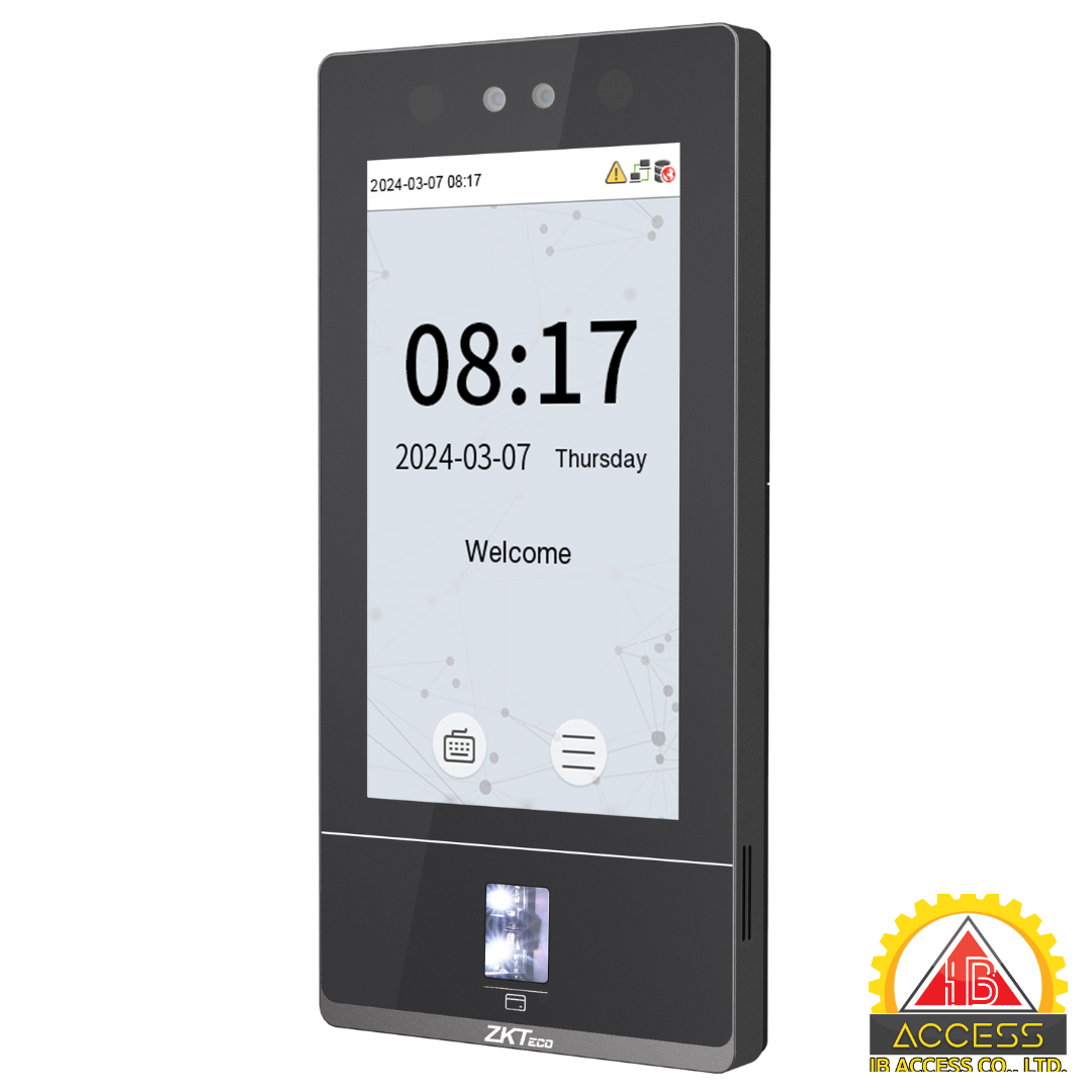 เครื่องสแกนใบหน้า ยี่ห้อ ZKTeco รุ่น SenseFace 7A รองรับระบบ Access Control