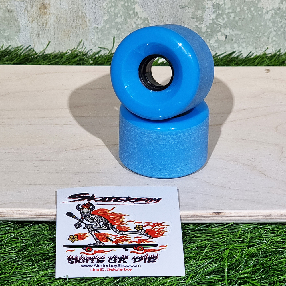 [0316] ล้อสเก็ตบอร์ด 65x45mm 80A หน้าแคบ ขอบมน snap ดี Cruiser skate surf