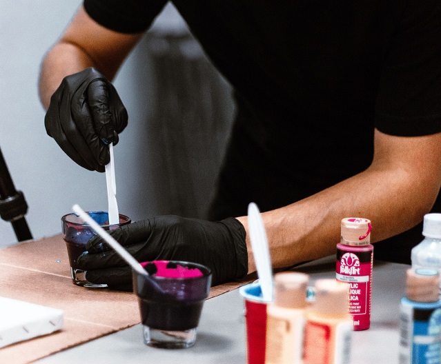 [ยกลัง 10 กล่อง] BLK50 ถุงมือไนไตรสีดำ ไม่มีแป้ง พรีเมี่ยม ยาว 9 นิ้ว หนา 4 มิล หนัก 5-6 กรัม (100ชิ้น/กล่อง) แบรนด์ ดูราเซฟ