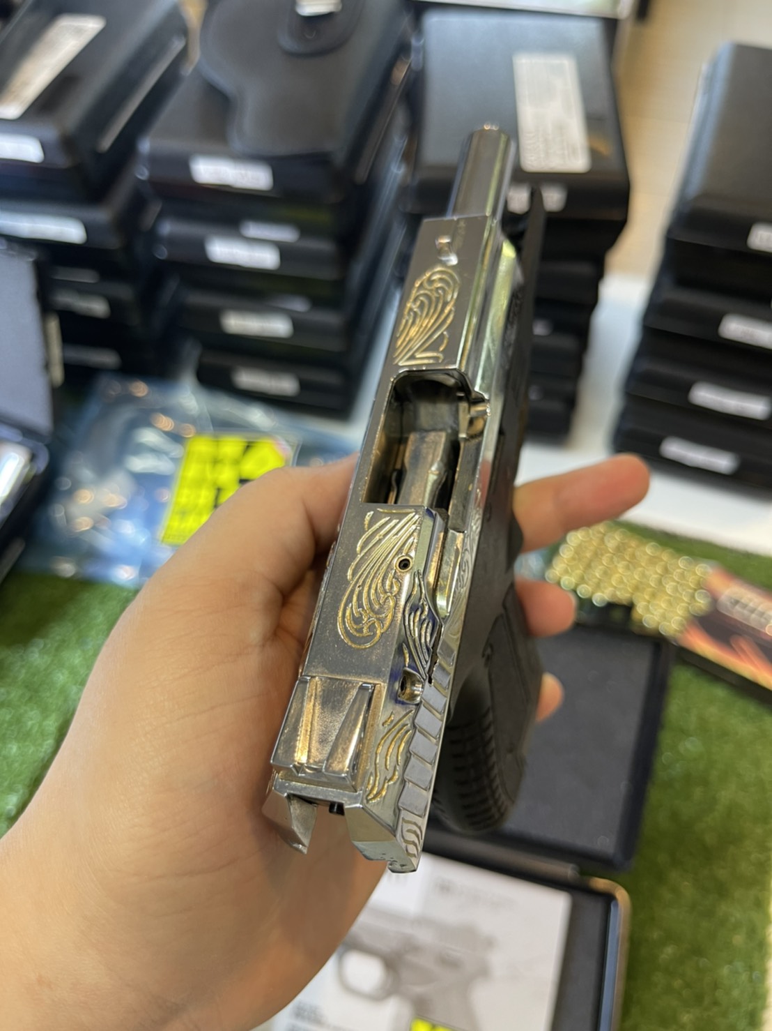 ZORAKI M906TD เงินเงา-ลายไทย