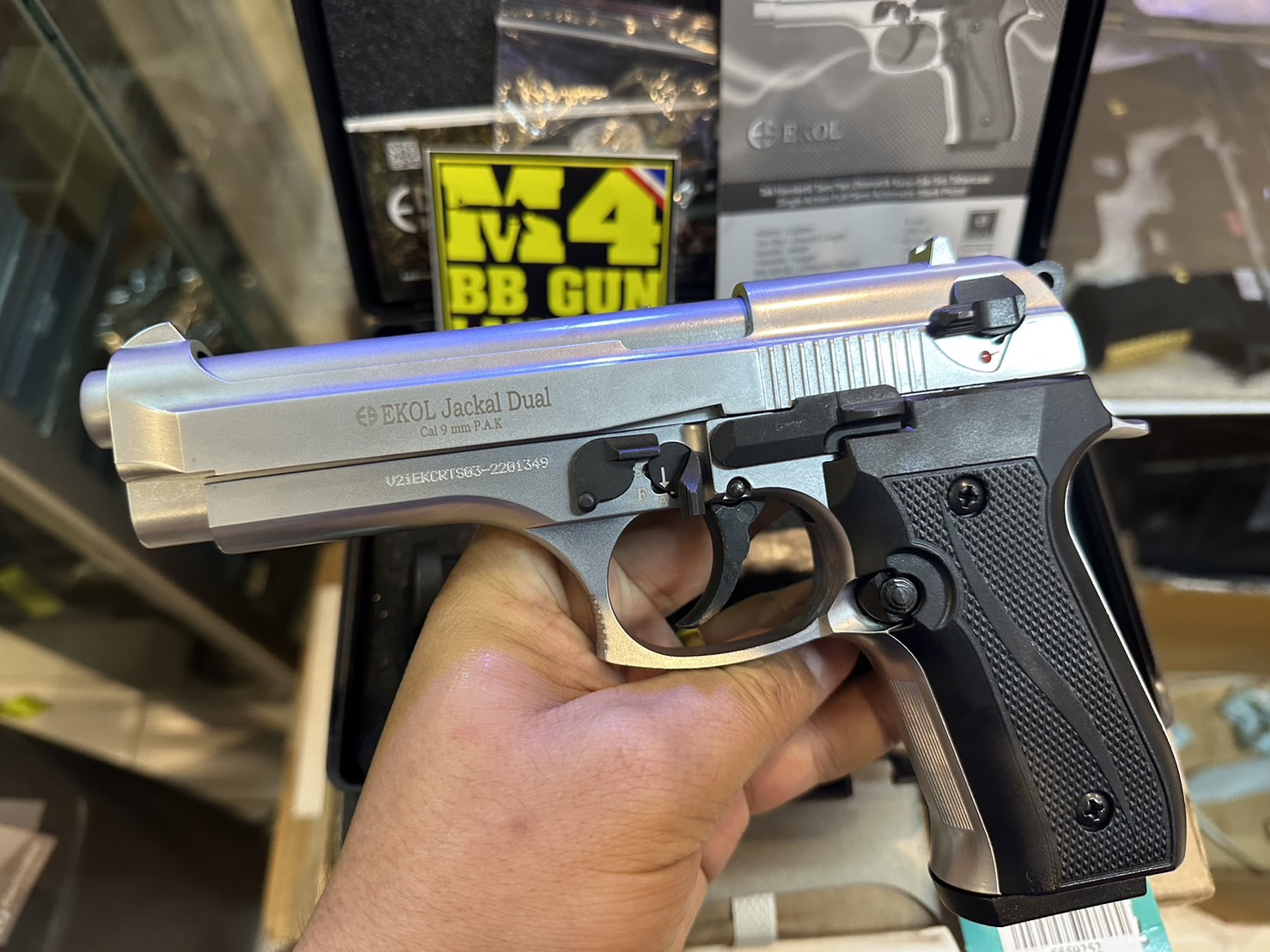 EKOL Jackal Dual บรอนซ์เงิน