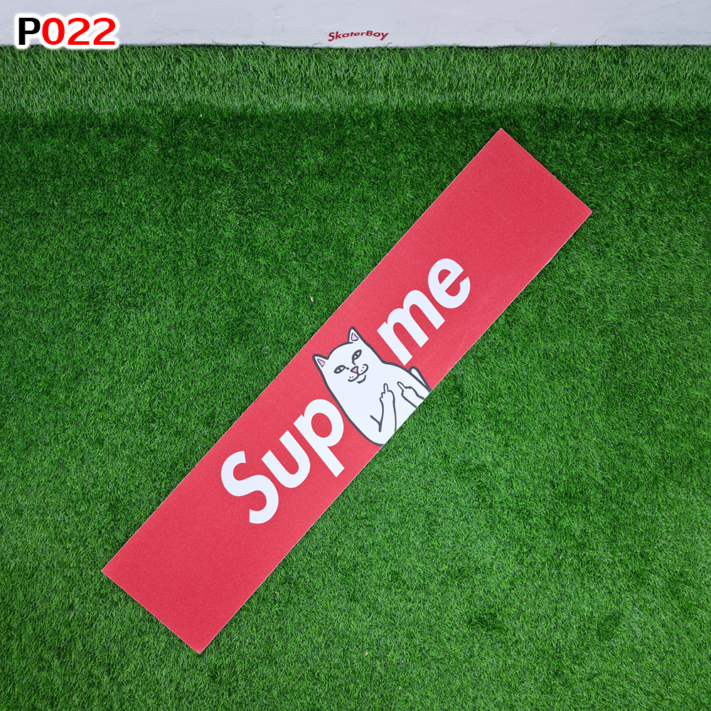 0303 สติ๊กเกอร์ กระดาษทราย 120x26 cm สำหรับ สเก็ตบอร์ด เซิร์ฟสเก็ต ลองบอร์ด Graphic Grip Tape skateboard longboard surf skate
