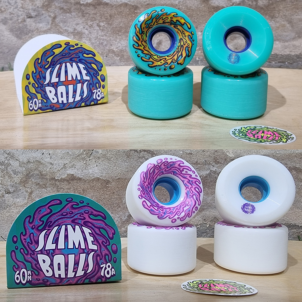 [0316][US] ล้อเซิฟสเก็ต SLIMEBALLS ขนาด 56mm 60mm 78A 97A รุ่น SNAKE, Vomits, OG สาย street surf skate