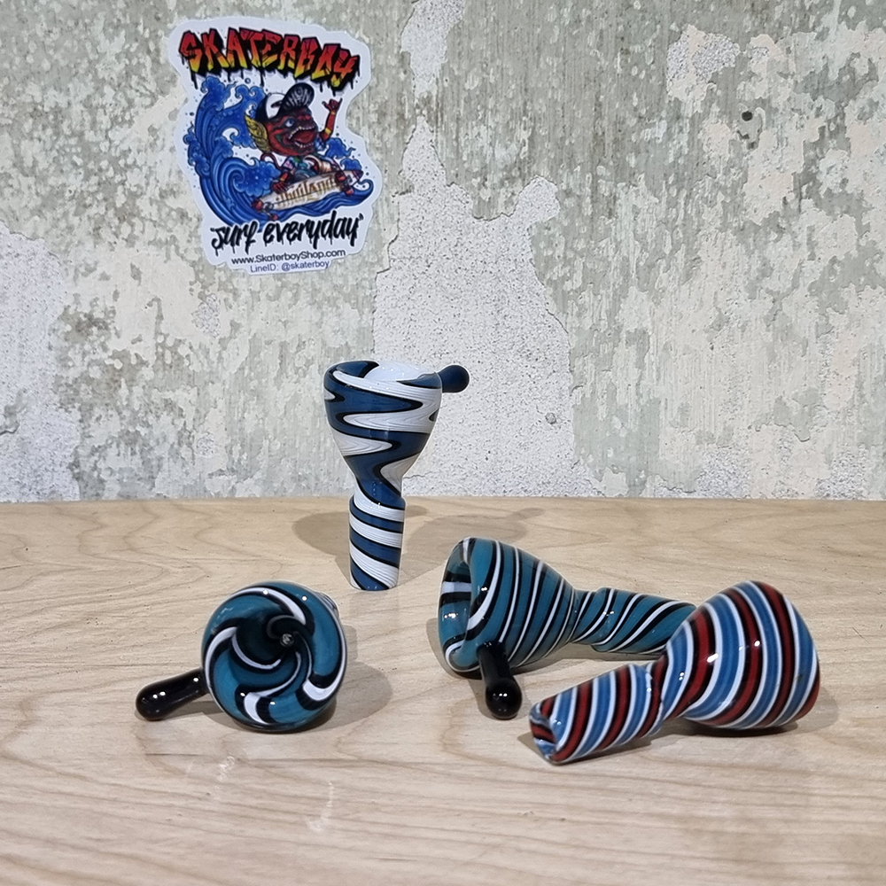 [1005] บัวผัน โจ๋แก้ว ลงสี ขนาด 14mm 18mm limited color