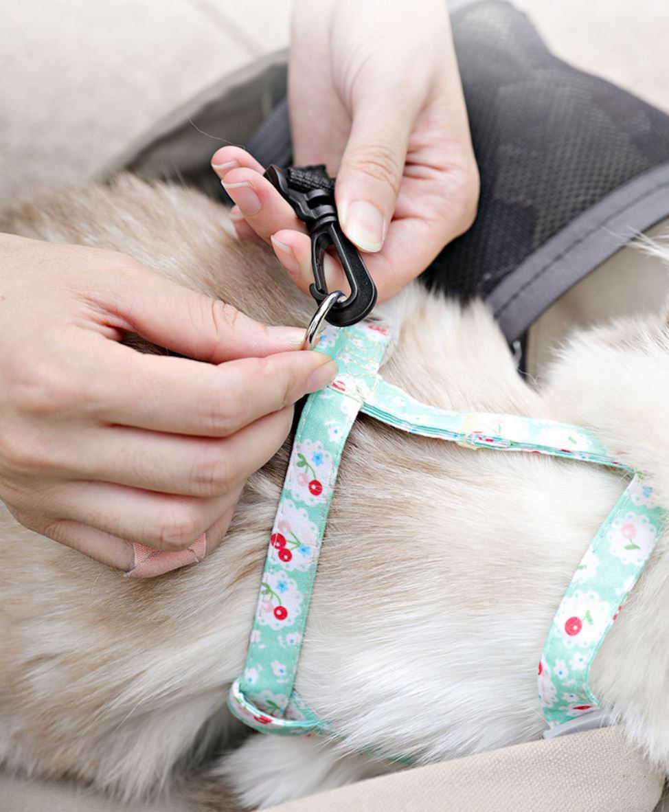 [1100] กระเป๋าสัตว์สุนัข แมว สะพายข้าง ระบายอากาศด้านบน