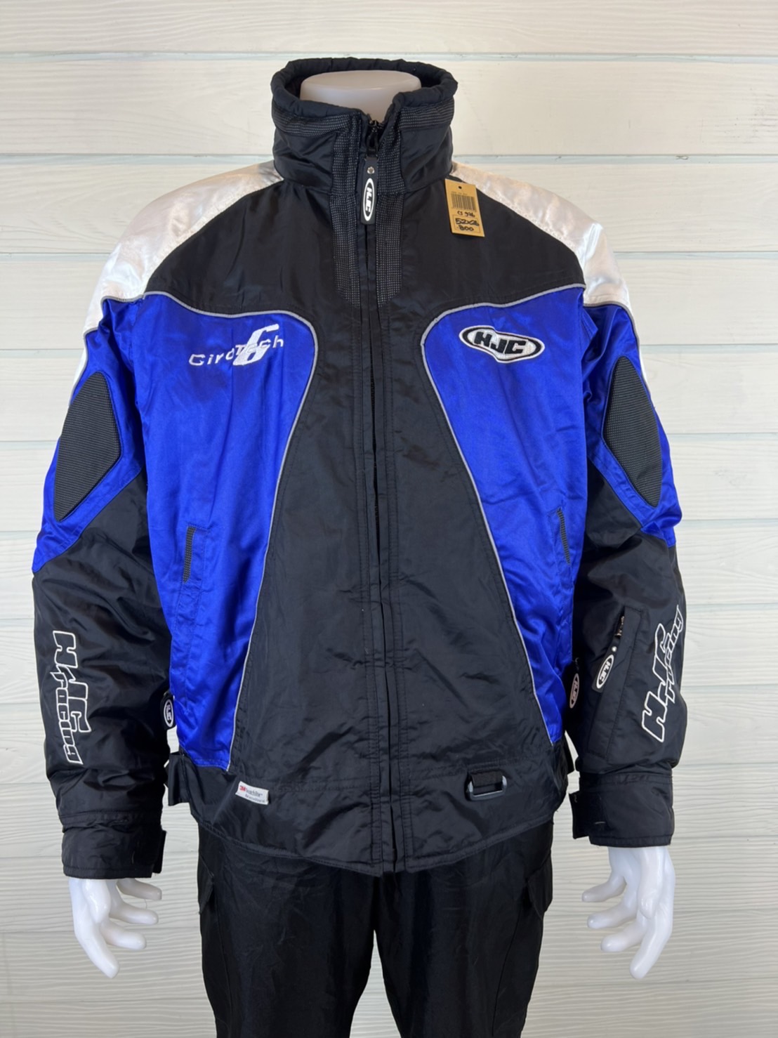 เสื้อขี่มอเตอร์ไซด์( มือสอง) CS 976 : อก 52" ยาว 26" รอบเอว 48" HJC ไม่มีการ์ด