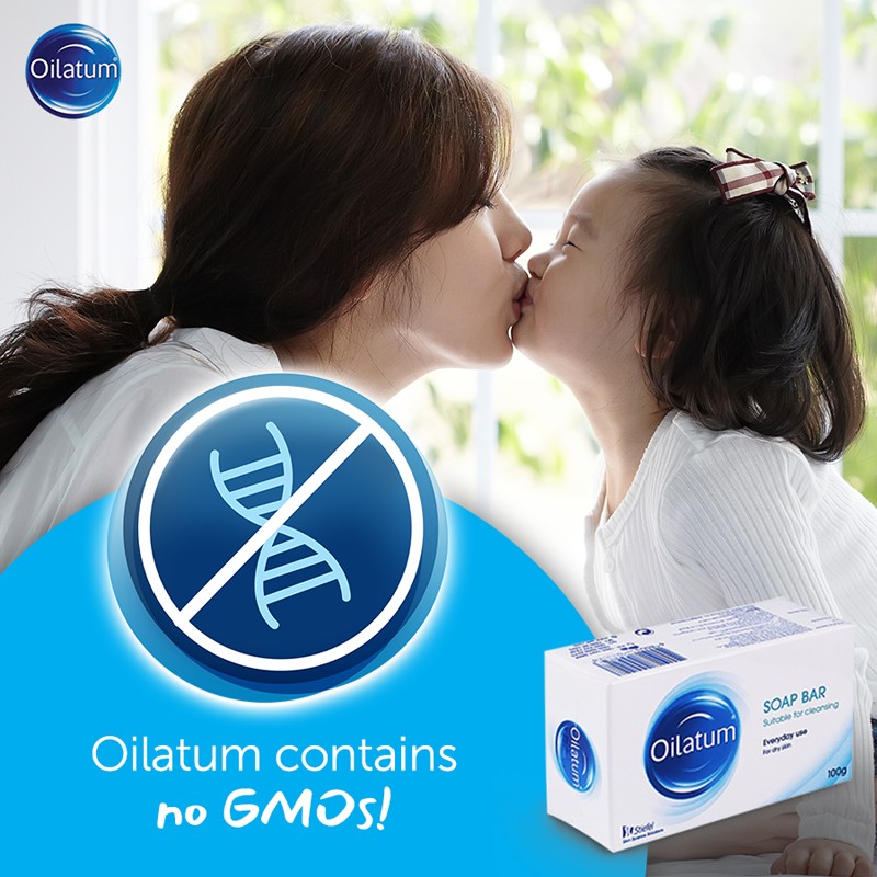 OILATUM SOAP BAR 100G สบู่อาบน้ำสำหรับคนผิวแห้ง แพ้ง่าย