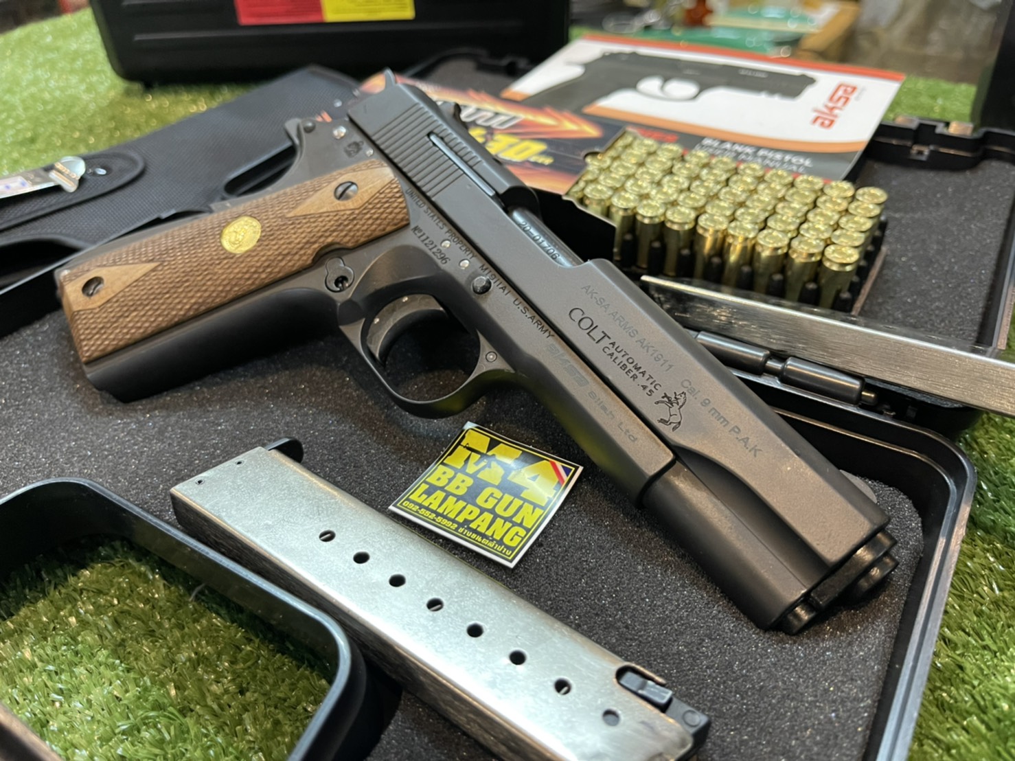 AKSA COLT 1911 ลาย Series 80 สีดำ