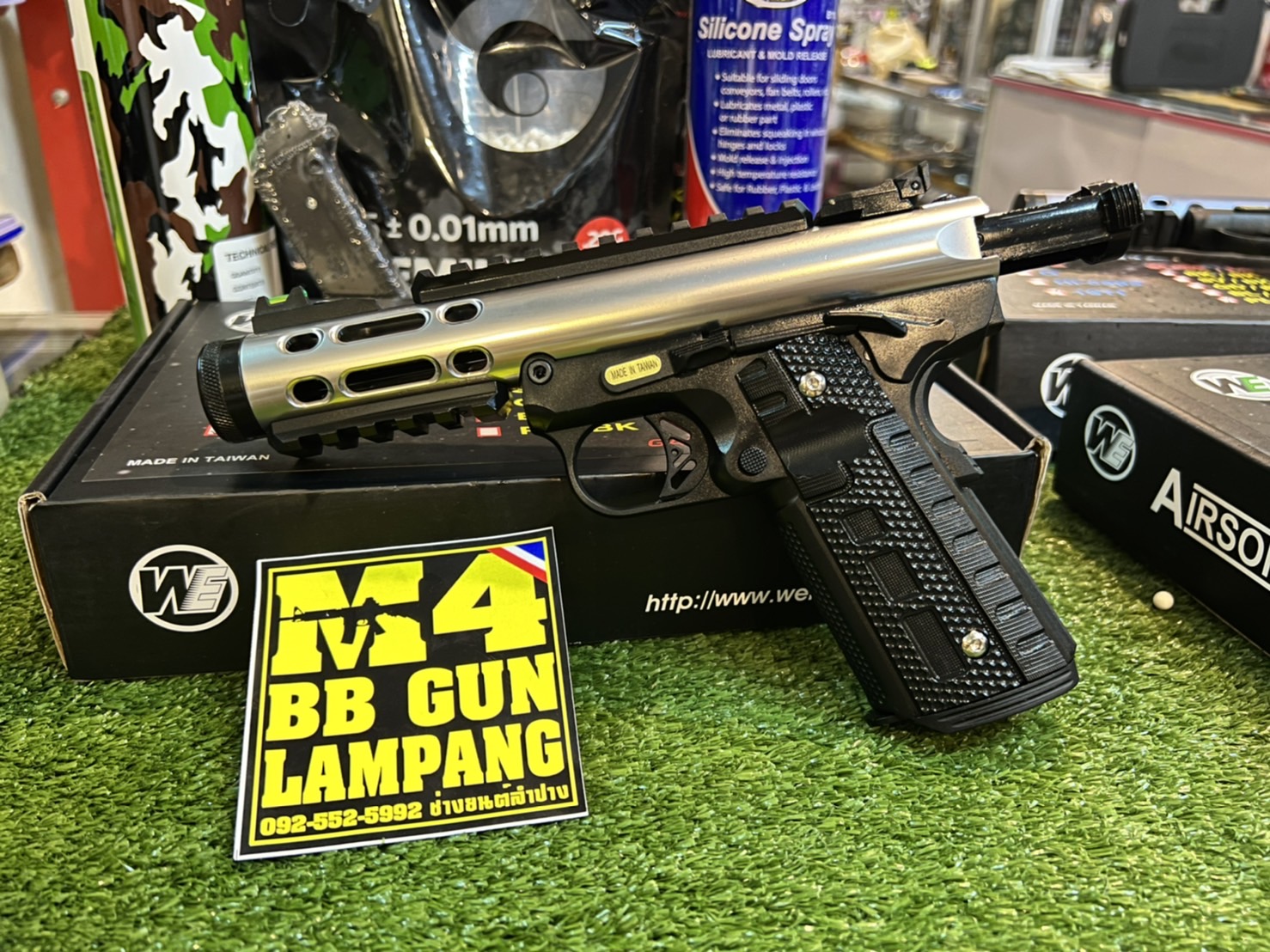 We Galaxy 1911 Sereis GBB – สีเงิน