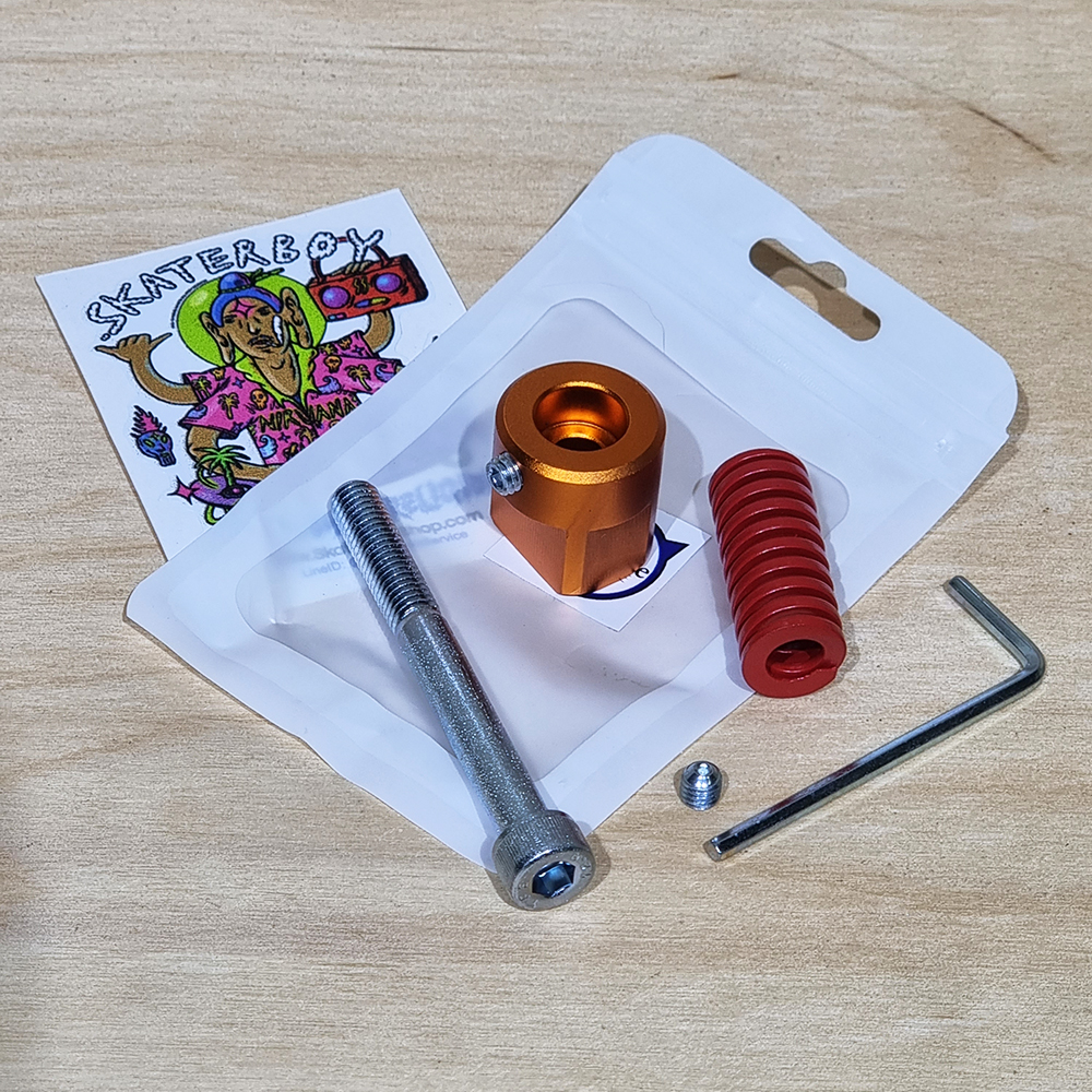 [0313][พร้อมส่ง]ชุดเบ้าสแตนเลส กันน็อตยึดสปริงคลาย adapter SM S7 ทำสี สวยงาม