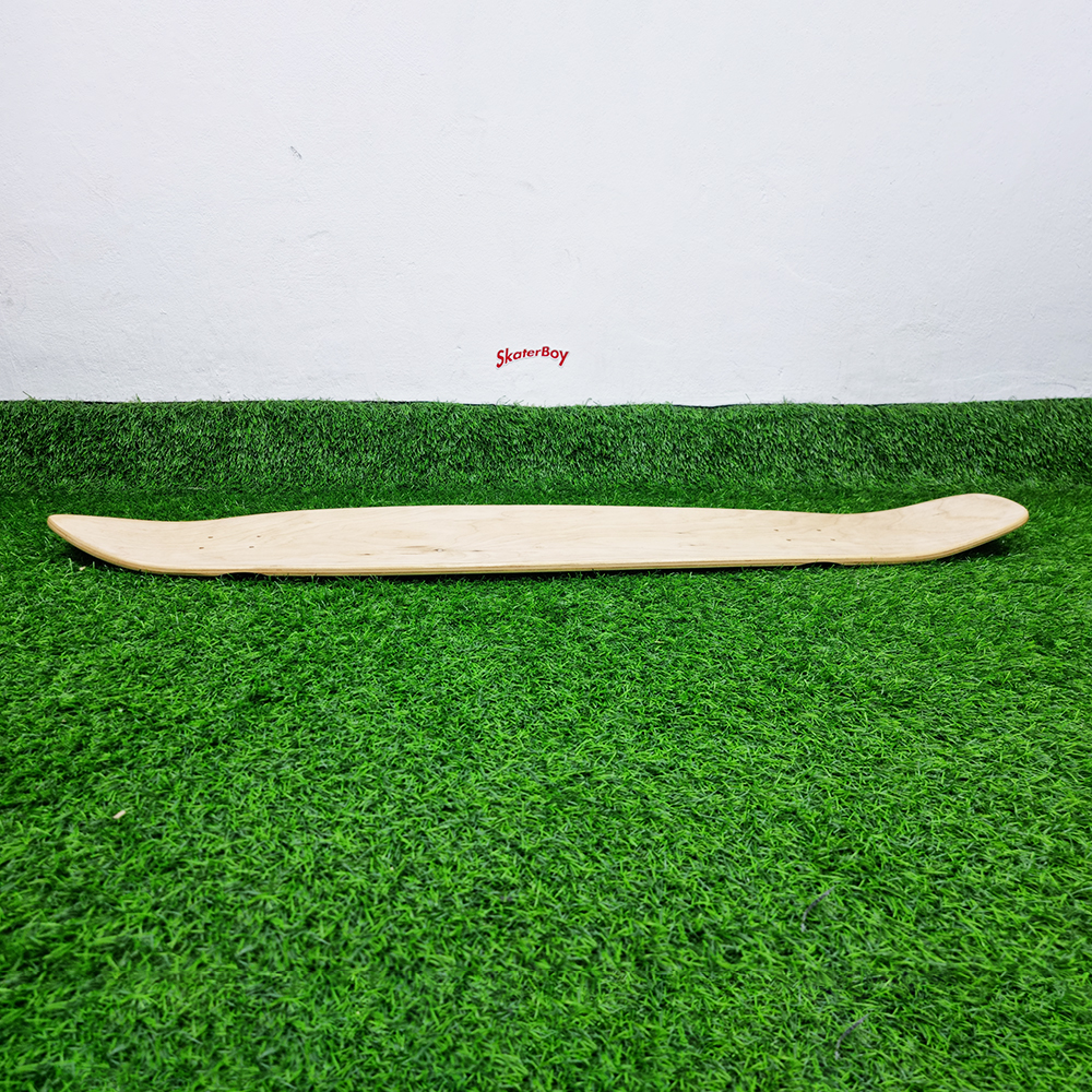 [0301] บอร์ดไม้เซิร์ฟสเก็ต ขนาด 36x8.5นิ้ว WB19นิ้ว และ 44x9.5นิ้ว WB24นิ้ว มี Tail หน้า-หลัง มี Concave หนา 1cm longboard surf skate deck