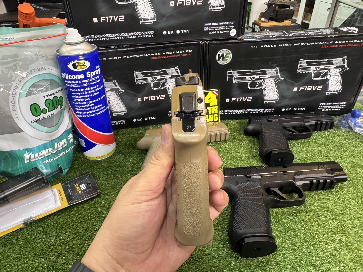 SIGSAUER P320 F18 V2 WILSON COMBAT(TAN)