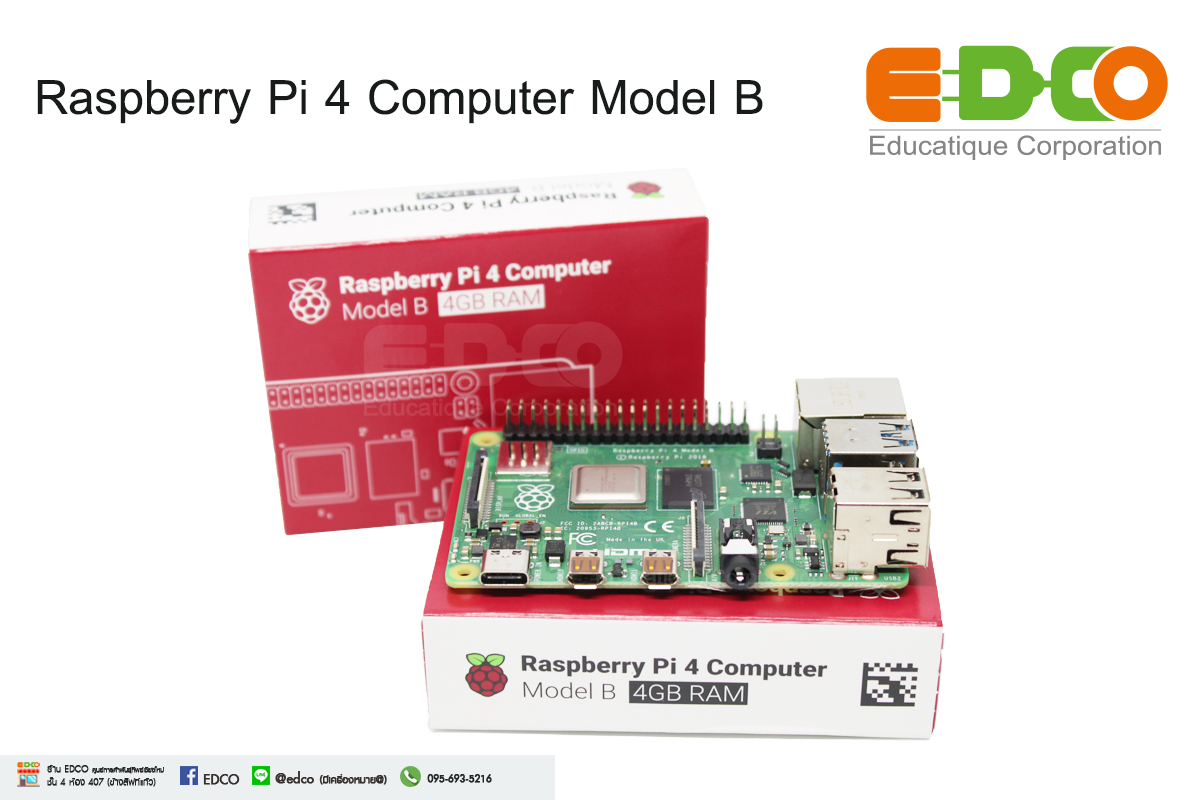 Raspberry Pi 4 Computer Model B
