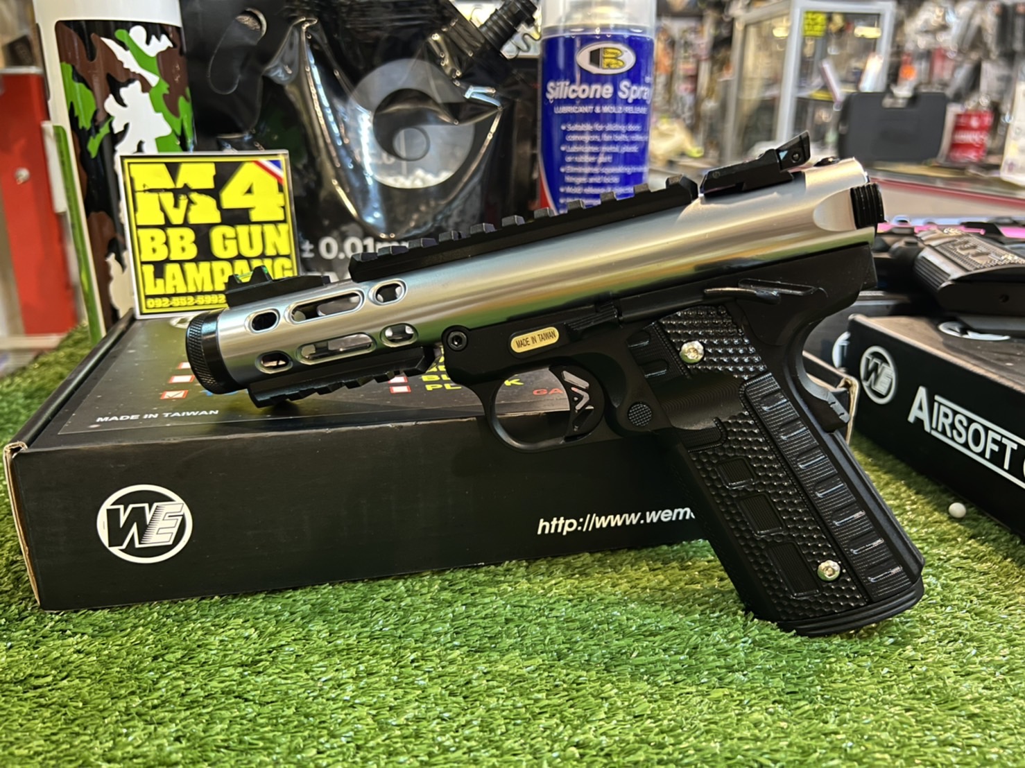 We Galaxy 1911 Sereis GBB – สีเงิน