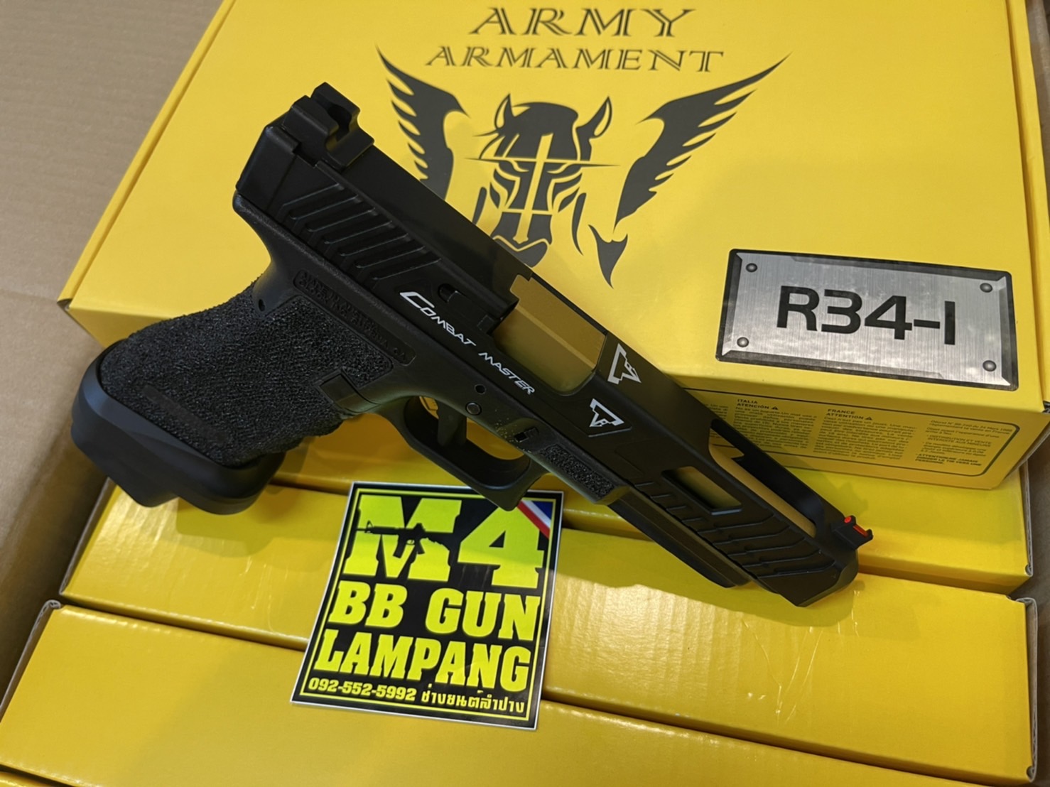 ARMY R34-1 John Wick Combat Master TTI (GLOCK34)