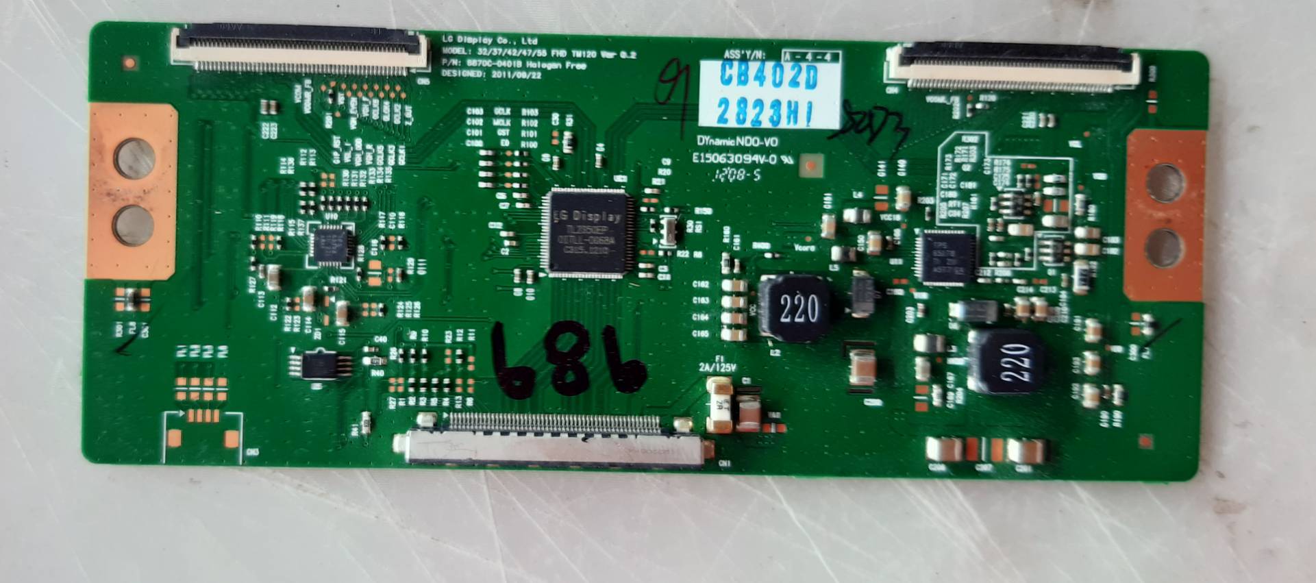 อันที่ 686 LG 42LM6200 ทีคอน 6870C-0401B ดีเทสแล้ว