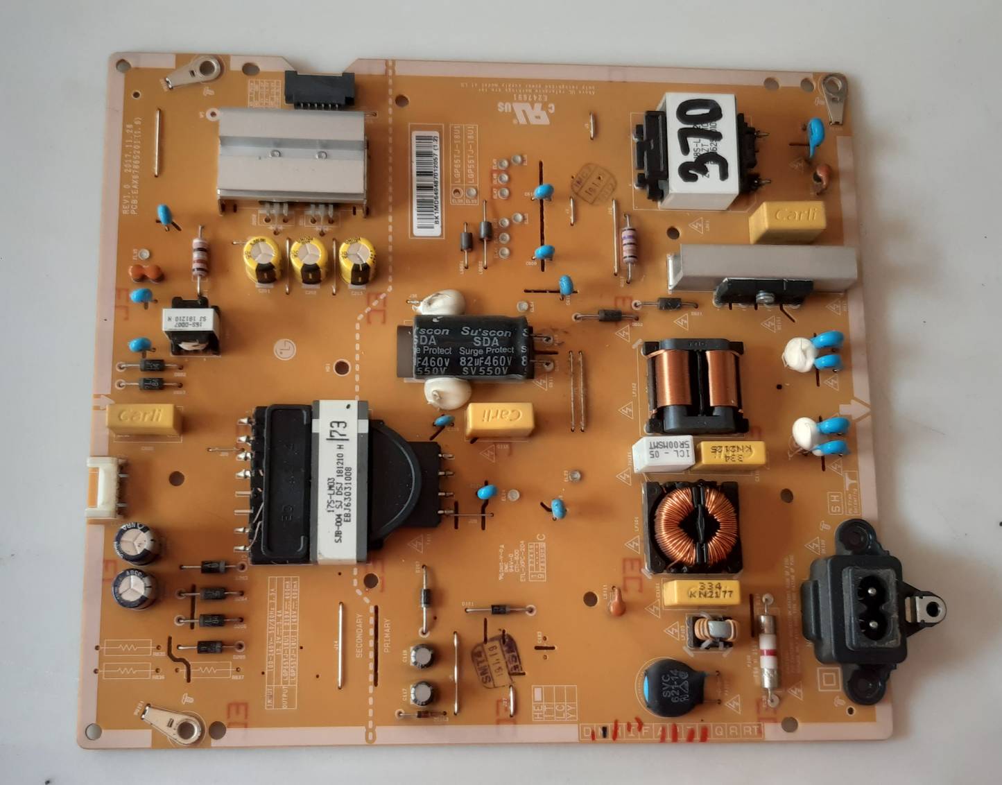 อันที่ 370 LG 55UK6300PTE ซัฟฟลาย EAX67865201 1.6 ดีเทสแล้ว
