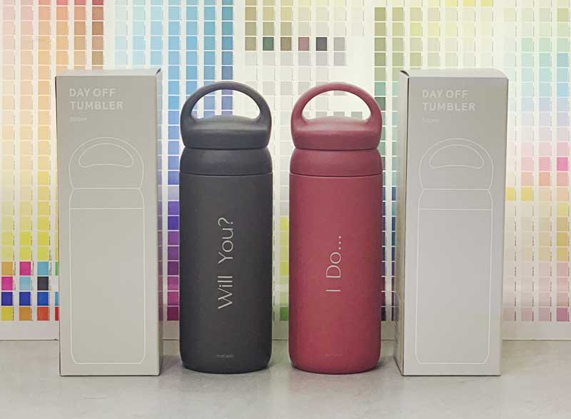 สลักชื่อ สลักข้อความ สลักรูป เลเซอร์ชื่อ เลเซอร์ข้อความ เลเซอร์รูป บนกระบอกน้ำ