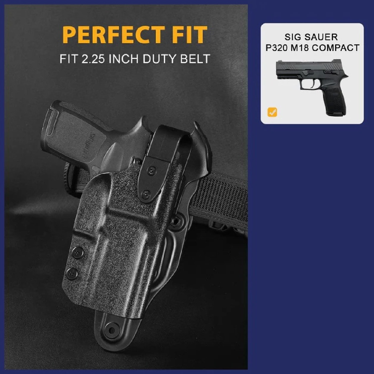 ซองพกนอก Duty Level II Warriorland Sig Sauer P320 (K01490)