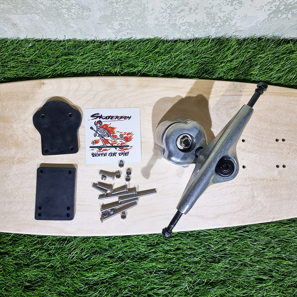 [0310] แผ่นยางรองทรัค PU ทรัคเซิฟสเก็ต YOW S4 S5 Meraki 6mm 3mm หน้า หลัง พร้อมชุดน็อต