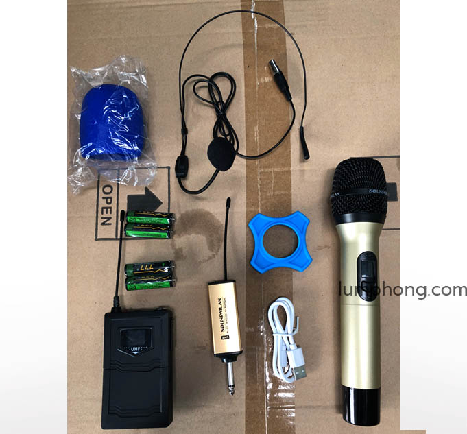 ไมค์ลอย ไมโครโฟนไร้สาย Soundmilan ML-635