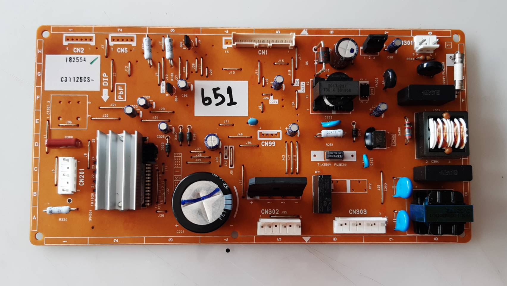 อันที่ 651 บอร์ดตู้เย็น PANASONIC พานาโซนิค EP-AB24324304B l82554