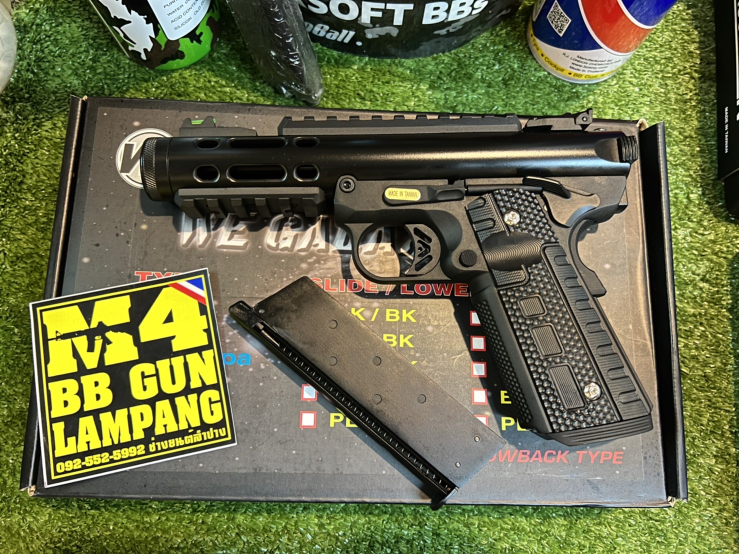 We Galaxy 1911 Sereis GBB – สีดำ