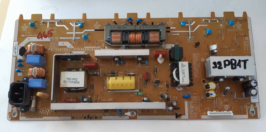 อันที่ 465 TOSHIBA 32PB1T ซัฟฟลาย V71A00016500 ดีเทสแล้ว