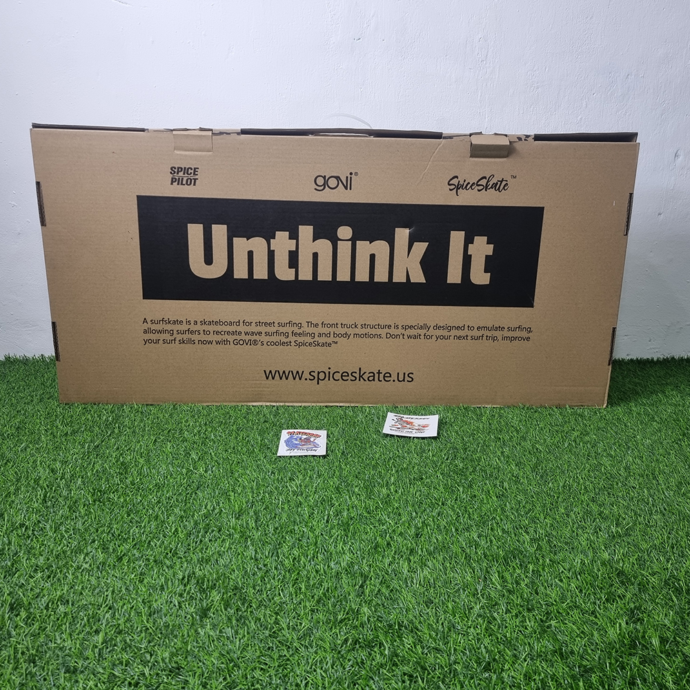 0202 us Surf skate ตัวจบ Spiceskate ราคา sale ด่วนๆ ระบบสปริง ประกอบเอง