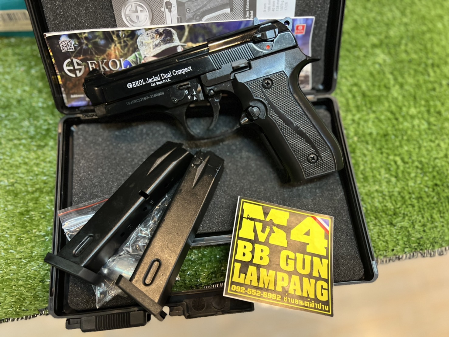 EKOL Jackal Dual COMPACT ดำ