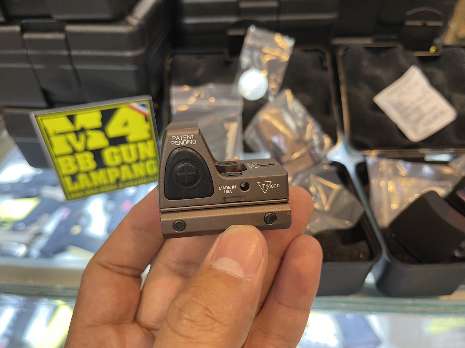 SOTAC : REDDOT TRIJICON RMR กล้องจุดแดง มีขาจับสำหรับปืนสั้น Glcok