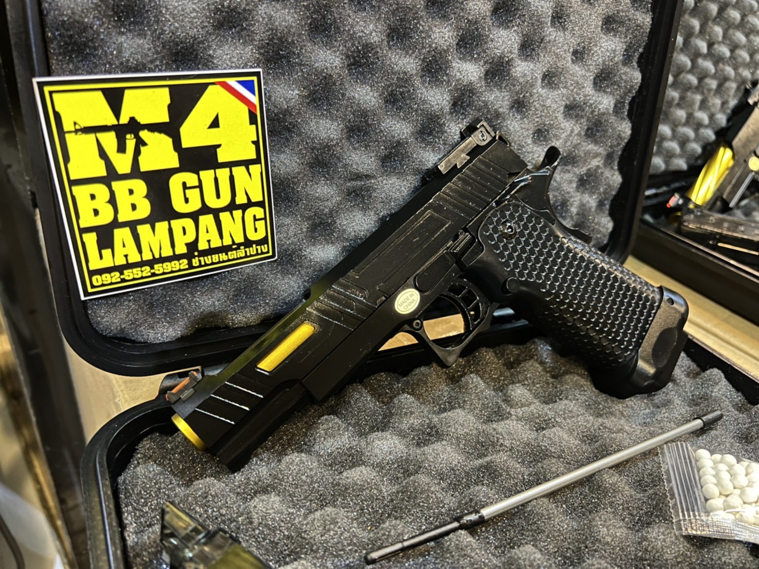 Golden Eagle GE3336 - Hi-Capa 5.1 AQUA ท่อทอง