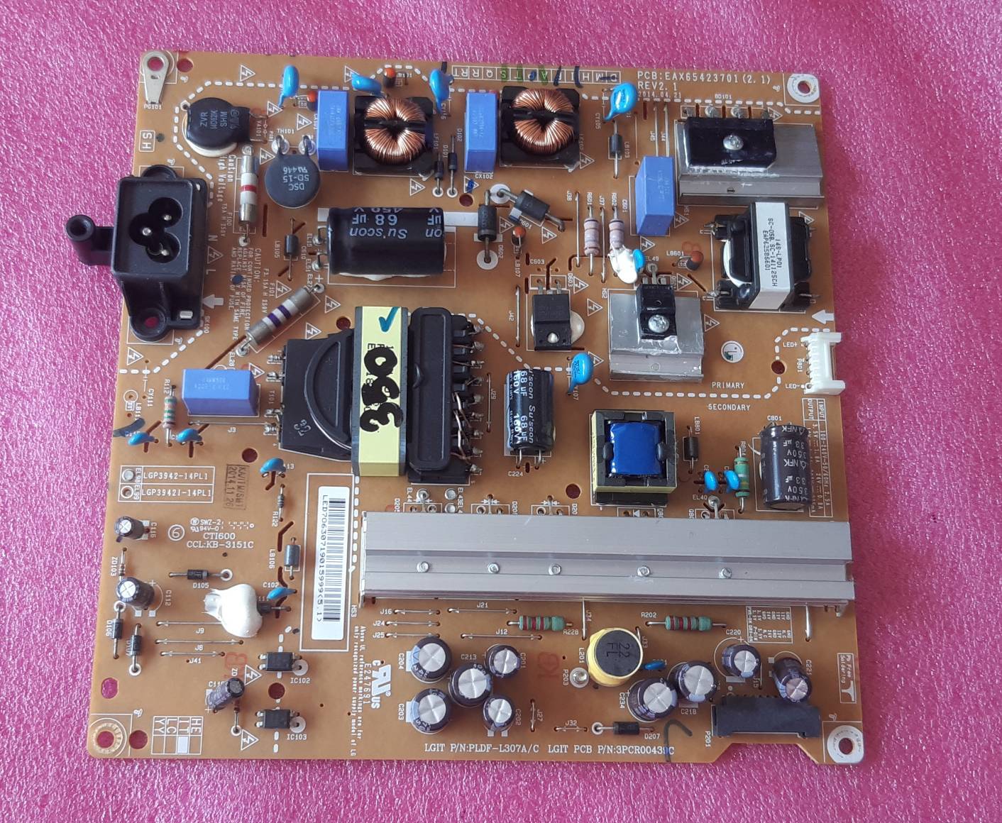 อันที่ 350 LG 42LB561T ซัฟฟลาย EAX65423701 ดีเทสแล้ว