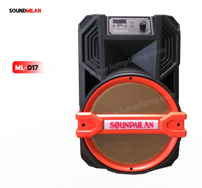 ลำโพงบลูทูธ Sounmilan ดอก 15 นิ้ว ML-017 (โกลด์ซีรี่ย์)