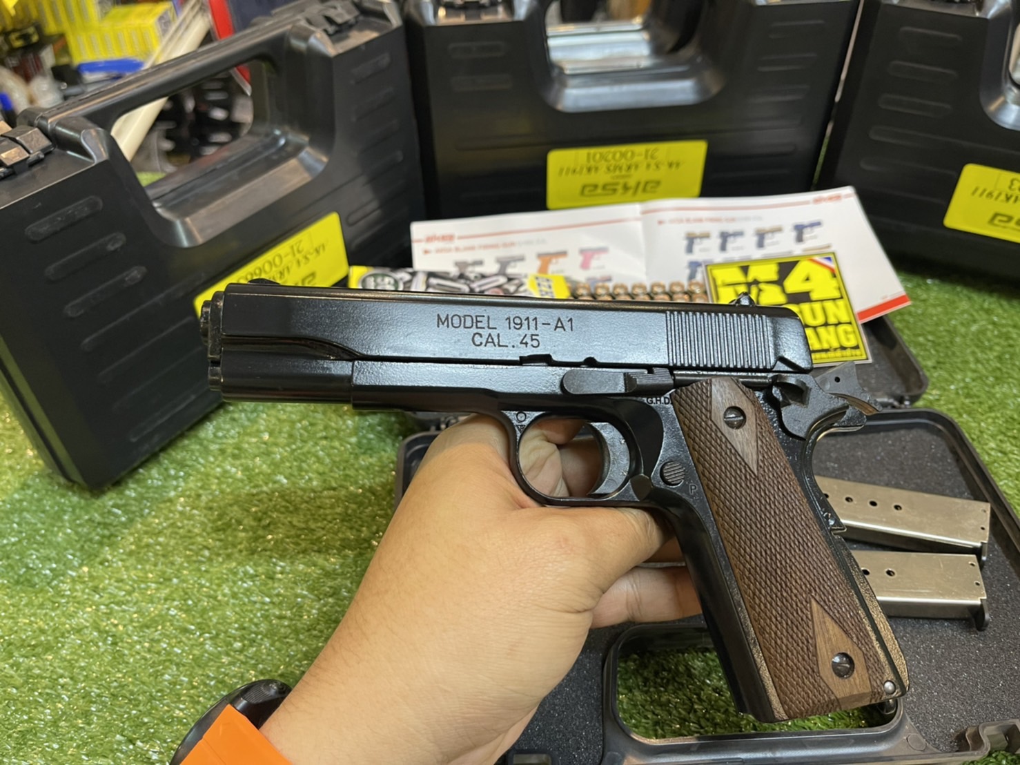 AKSA COLT 1911 ลาย Spring Field สีดำ