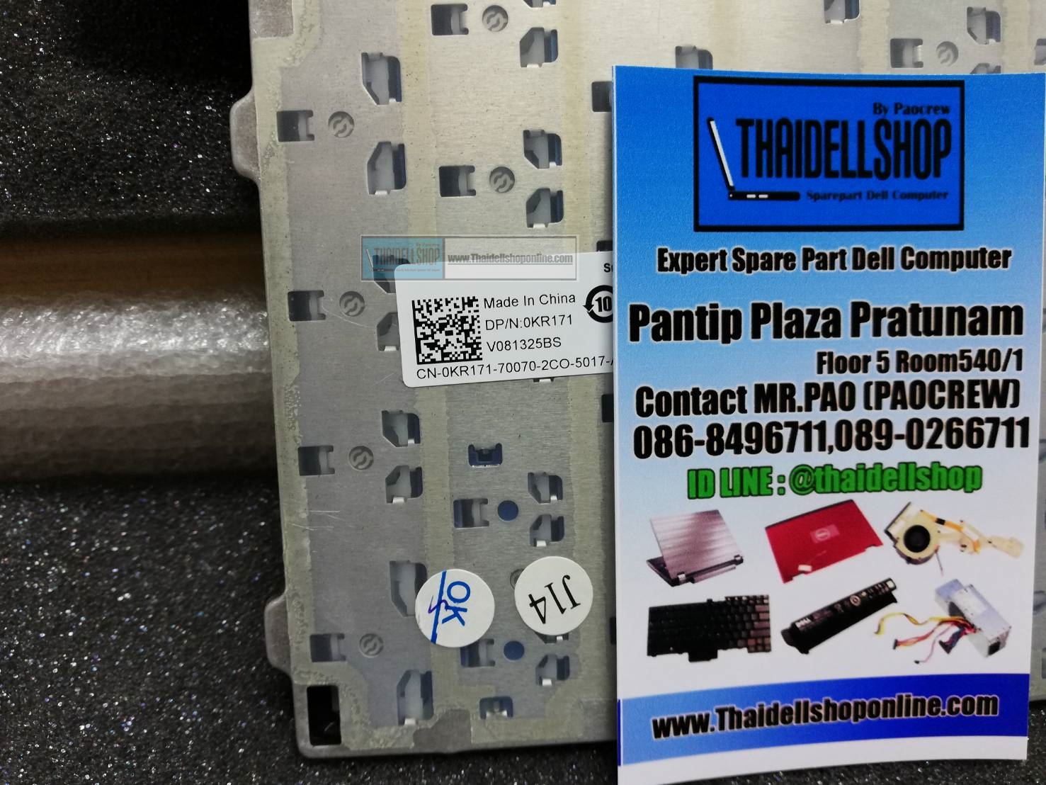 Keyboard Dell Latotude E5400 E5500 Thai/Eng Part KR171