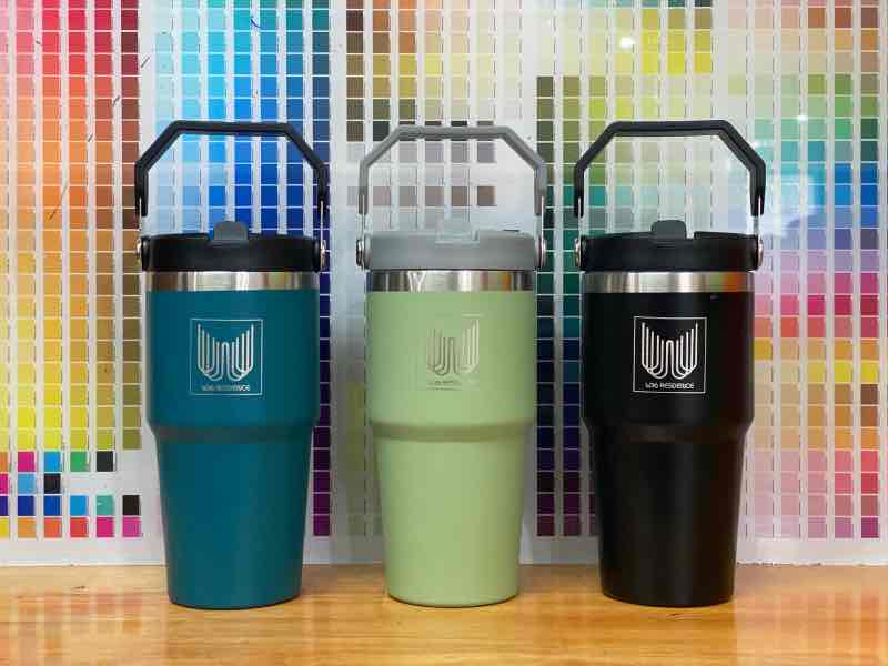 สลักโลโก้บริษัท เลเซอร์โลโก้บริษัท 2 จุด