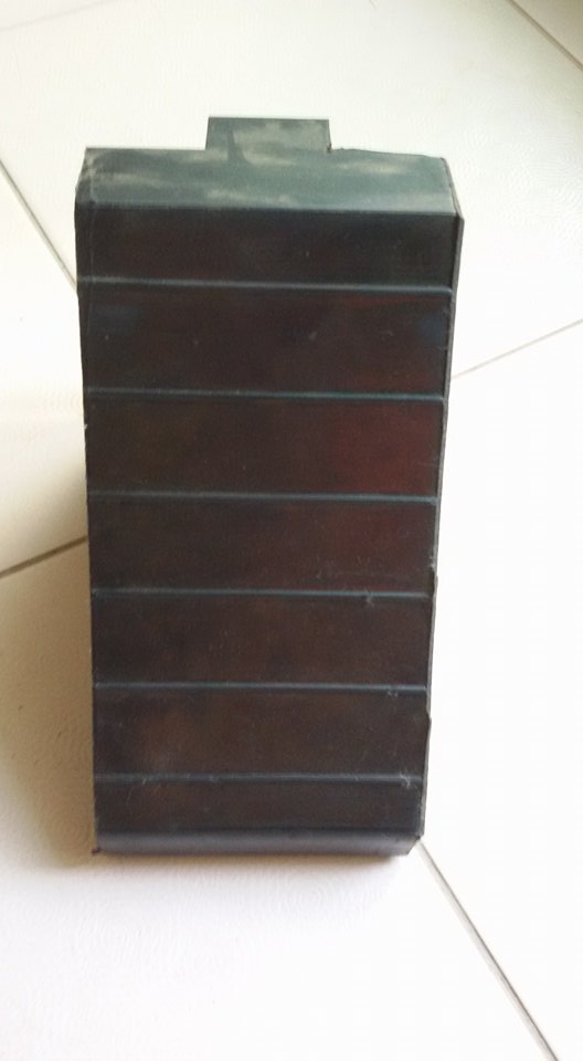 ยางกั้นล้อ (ชนิดสั้น)ขนาด 17x15x10 Cm.