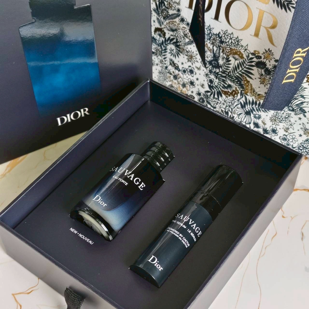 เซ็ทน้ำหอมจิ๋ว Dior Sauvage Eau Forte Mini Gift Set