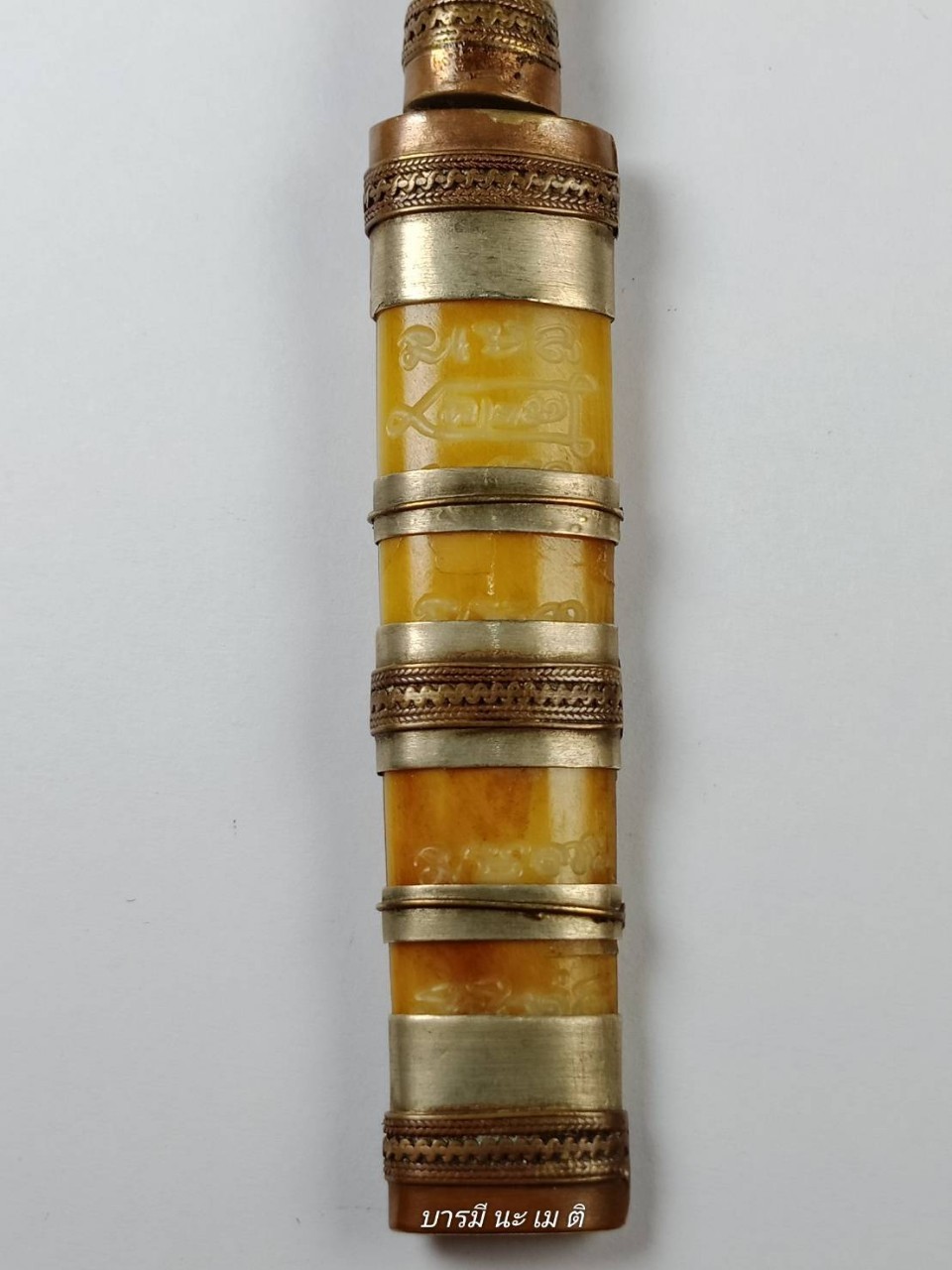 มีดหมอ ด้ามแกะท้าวเวสสุวรรณ หลวงปู่หงษ์