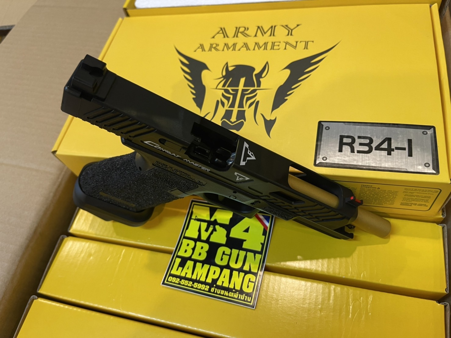 ARMY R34-1 John Wick Combat Master TTI (GLOCK34)